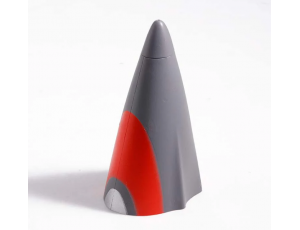 FMS Integral 80mm EDF Jet Nose Cone Part - Red  